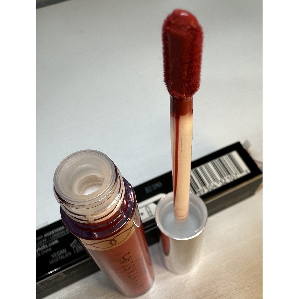 Anastasia Beverly Hills Liquid Lipstick Dazed Matte Redwood Red 0.11oz New Box